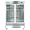 Norpole 2 Glass Door Reach-In Refrigerator NP2R-G