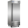Norpole 23 Cu. Ft. Stainless Steel Reach-In Refrigerator With Solid Door NP1R