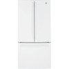 GE ENERGY STAR 18.6 cu. ft. 33in. French Door Refrigerator With Ice Maker, White
