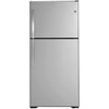 GE ENERGY STAR 19.2 cu. ft. 30in. Top Freezer Refrigerator With Ice Maker, Stainless Steel, ADA