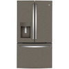 GE ENERGY STAR 22.1 cu. ft. 36in. French Door SmartHQ Refrigerator With Ice Maker, Slate, ADA
