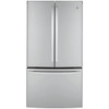 GE ENERGY STAR 23.1 cu. ft. 36in. French Door SmartHQ Refrigerator With Ice Maker, Stainless