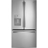 GE ENERGY STAR 25.7 cu. ft. 36in. French Door Refrigerator With Ice Maker, Stainless Steel, ADA