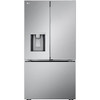 LG ENERGY STAR 26 Cu. Ft. 3-Door French Door Refrigerator With Ice Maker, Silver, ADA
