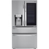 LG ENERGY STAR 30 Cu. Ft. 4-Door French Door Refrigerator With Instaview And Ice Maker, Stainless Steel, ADA