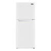 Magic Chef 10.1 Cu. Ft. Refrigerator With Top Freezer In White