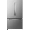 Mora 26.6 Cubic Feet French Door Refrigerator In Stainless Steel