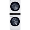 Lg Single Unit Front Load Washtower With Center Control Gas Dryer Wkg101hwa