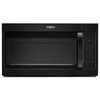 Whirlpool 1.7 cu. ft. Over The Range Microwave, Black, 1000 W
