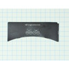 Frigidaire Replacement Black Dispenser Front Panel For Refrigerator, Part # 240570237