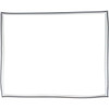 Whirlpool Replacement Door Gasket For Fresh Food Refrigerator, Part #2159061