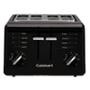 Conair Cuisinart 4-Slice Compact Toaster Black Case Of 2