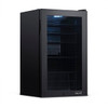 Newair 19 In. 126-Can Capacity Beverage Cooler W/ Adjustable Shelves (Modern Black)