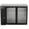Norpole 2 Glass Door 48 Back Bar Refrigerator