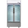 Premium Levella 21.0 Cu Ft 2-Glass Door Commercial Refrigerator Beverage Cooler
