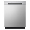 LG 24 In. Front-Control Dishwasher With Dynamic Dry, Senseclean And Autoleak Protection