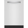 Bosch 500 Series 24 In. White Top Control Pocket Handle Dishwasher SHP65DM2N
