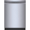 Bosch 100 Series 24 In. Front Control Stainless Steel Tub Dishwasher, 48 Dba, Stainless Steel