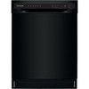 Frigidaire ADA ENERGY STAR Built-In Dishwasher, 52 Dba, Black, Front Control, 6 Wash Cycles, 24"