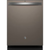 GE ENERGY STAR 24 In. Top Control SmartHQ Dishwasher With Ss Interior, Sanitize Cycle, Dry Boost, Slate