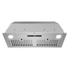 Cosmo 30 In. Lumin Collection 380 CFM Ducted Insert Range Hood,cos-30irhs