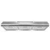 Cosmo 36 In. Delta Collection Ducted Under Cabinet Range Hood, Cos-5mu36