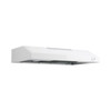 GE 30 In. Under Cabinet Convertible Range Hood, 200 Cfm, White, ADA