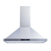 Winflo 30" Convertible Stainless Steel Wall Mount Range Hood Sensor Control