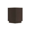 CNC CABINETRY Luxor 1-Door Base End Cabinet, Ada, Right, 9", Shaker Espresso L11-BEC24