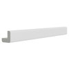 CNC CABINETRY Luxor Outside Corner Molding, 96"L, Shaker Misty Grey L03-OCM