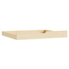 CNC CABINETRY Luxor Pull Out Shelf, 36"W X 3"H X 24"D, Shaker Misty Grey L03-POS36