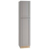 Mill's Pride Richmond Shaker Rta Pantry Cabinet, Vesuvius Gray, 18"X90"X24" U182490-RVG