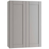 Mill's Pride Richmond Shaker Rta Wall Cabinet Double, Vesuvius Gray, 30"X36"X12" W3036-RVG