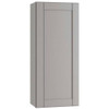 Mill's Pride Richmond Shaker Rta Wall Cabinet Single, Vesuvius Gray, 21"X42"X12" W2142-RVG