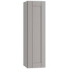 Mill's Pride Richmond Shaker Rta Wall Cabinet Single, Vesuvius Gray, 15"X42"X12" W1542-RVG
