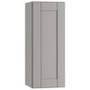 Mill's Pride Richmond Shaker Rta Wall Cabinet Single, Vesuvius Gray, 15"X36"X12" W1536-RVG