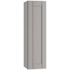 Mill's Pride Richmond Shaker Rta Wall Cabinet Single, Vesuvius Gray, 12"X42"X12" W1242-RVG