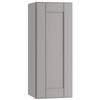 Mill's Pride Richmond Shaker Rta Wall Cabinet Single, Vesuvius Gray, 12"X30"X12" W1230-RVG