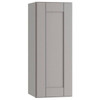 Mill's Pride Richmond Shaker Rta Wall Cabinet, Single, Vesuvius Gray, 9"X36"X12" W0936-RVG
