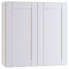 Mill's Pride Richmond Shaker Rta Wall Cabinet, Double, Verona White, 36"X30"X12" W3630-RVW