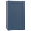 Mill's Pride Richmond Shaker Rta Wall Cabinet Single, Valencia Blue, 21"X30"X12" W2130-RVB