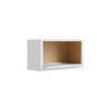 CNC CABINETRY Luxor Microwave Wall Cabinet, 30"W X 18"H X 12"D, Shaker White L10-MW3018