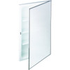 Seasons 16w X 26"H Recessed Mirrored Medicine Cabinet With Steel Body And Shelves