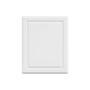 Hampton Bay 24in. W X 30in. H X 12in. D Hampton Raised Panel Assembled Wall Cabinet, Satin White