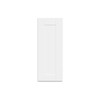 Hampton Bay 12in. W X 30in. H X 12in. D Shaker Assembled Wall Cabinet, Satin White
