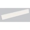 Swan White Solid Surface Side Splash 20-1/4" X 3" X 3/8"