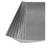 Aspect Metal Peel-And-Stick Stainless Long Grain Backsplash, 3 X 6 Pack Of 8
