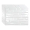Fasade 18x24 Vista Backsplash Panel, Gloss White, Package Of 5
