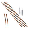 Fasade Backsplash Accessory Kit, Polished Copper