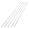Fasade 47" Vinyl Outside Corner Trim, Gloss White, Package Of 5